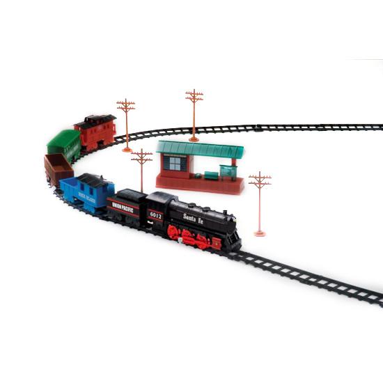 Железная дорога Eztec Santa Fe Special Train Set