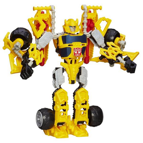 Трансформеры Собери Робота Hasbro Тройная трансформация Bumblebee