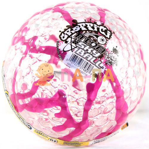 Мячик Graffiti Atom Skyball 10 см Фиолетовый