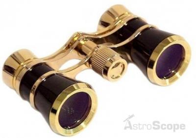 Бинокль Arsenal 3х25 театральный чёрный