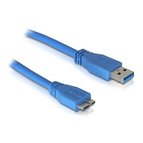 КАБЕЛЬ-ПЕРЕХОДНИК USB 3.0 VIVANCO 45278 CC U8 18 3, 1.8 М, USB 3.0 А -> MICROB, СИНИЙ