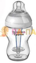 Tommee tippee Бутылочка анти-коликовая с индикатором температуры питания 260 мл