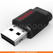 USB Flash Drive 16GB SanDisk Dual Drive, Black (SDDD-016G-G46) USB Flash Drive 16GB SanDisk Dual Drive, Black (SDDD-016G-G46)
