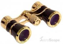 Бинокль Arsenal 3х25 театральный чёрный