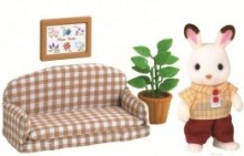 Игровой набор Папа на диване Sylvanian Families (Сильвания Фэмили)