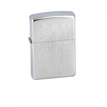 Зажигалка Zippo Satin Chrome, серебристая