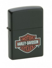 Черная зажигалка Zippo Harley-Davidson