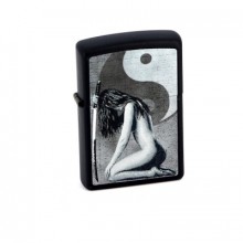 Зажигалка Zippo Woman Sword Black Matte