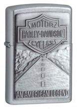 Зажигалка Zippo Harley-Davidson широкая