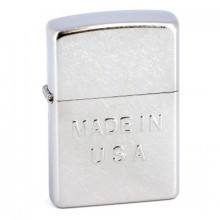 Зажигалка Zippo Made in USA Street Chrome