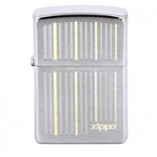 Зажигалка Zippo Classic с принтом в виде штрих-кода