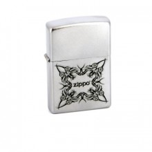 Зажигалка Zippo Tattoo Design Satin Chrome