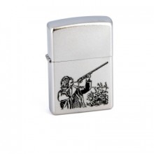 Зажигалка Zippo Hunter Satin Chrome