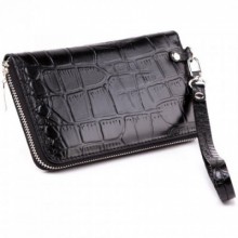 Мужской кожаный клатч Versado vd036-black-croco