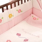 комплект для детской кроватки 5 предметов funnababy butterfly 120*60