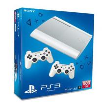 ИГРОВАЯ КОНСОЛЬ SONY PLAYSTATION 3 SUPER SLIM 500 GB БЕЛЫЙ + ДОПОЛНИТЕЛЬНЫЙ DUALSHOCK 3 (PS719271352)